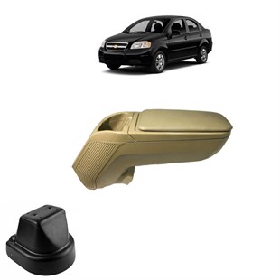 Chevrolet Aveo lüks sürgülü kolçak koldayama 2006-2011 Bej